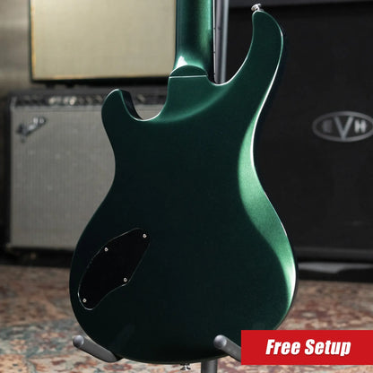 Gibson Victory Baritone Electric Guitar - British Racing Green with Hardshell Case