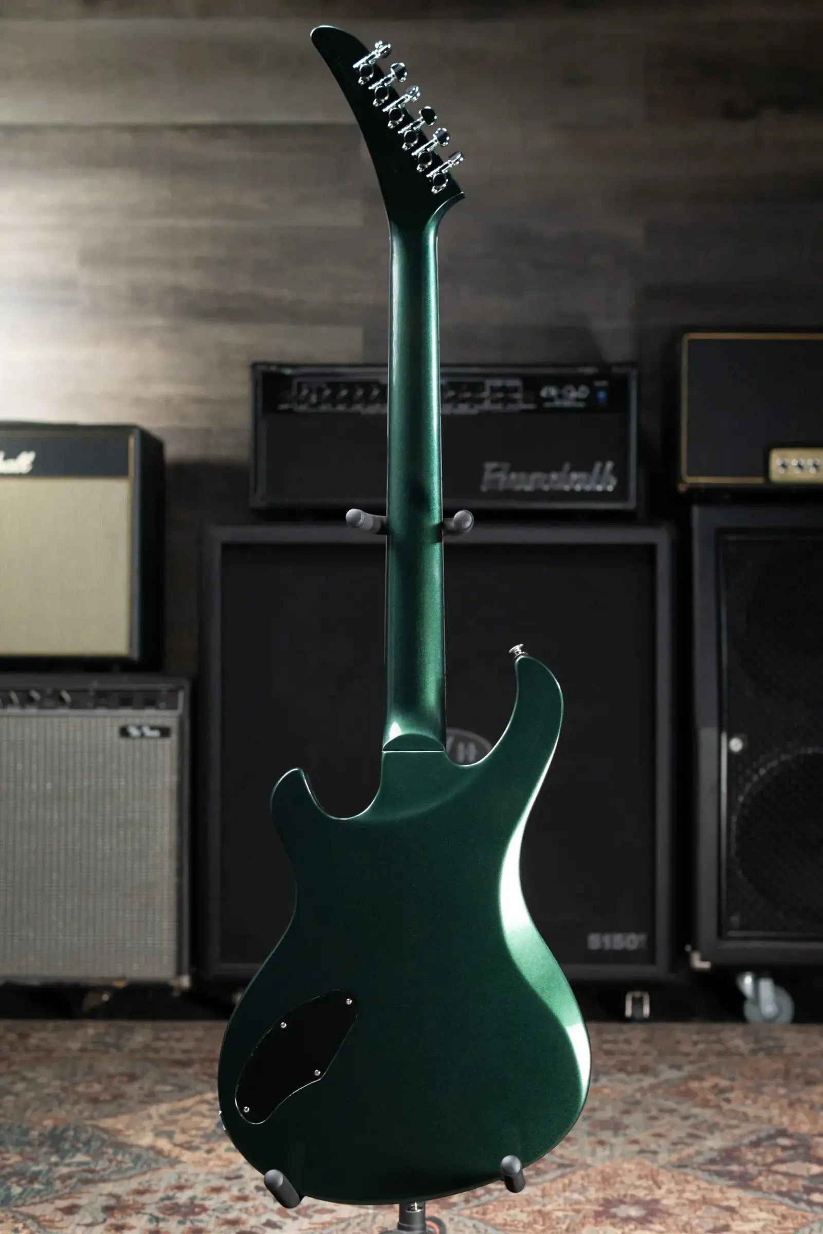 Gibson Victory Baritone Electric Guitar - British Racing Green with Hardshell Case