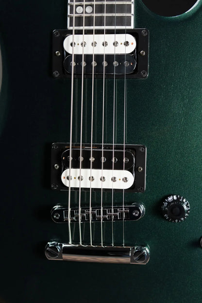Gibson Victory Baritone Electric Guitar - British Racing Green with Hardshell Case