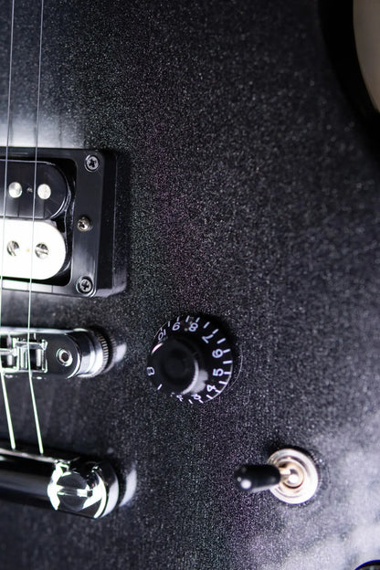 Gibson Victory Baritone Electric Guitar - Graphite Metallic with Hardshell Case