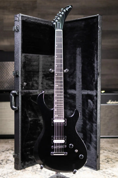Gibson Victory Baritone Electric Guitar - Graphite Metallic with Hardshell Case