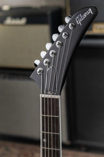 Gibson Victory Baritone Electric Guitar - Graphite Metallic with Hardshell Case
