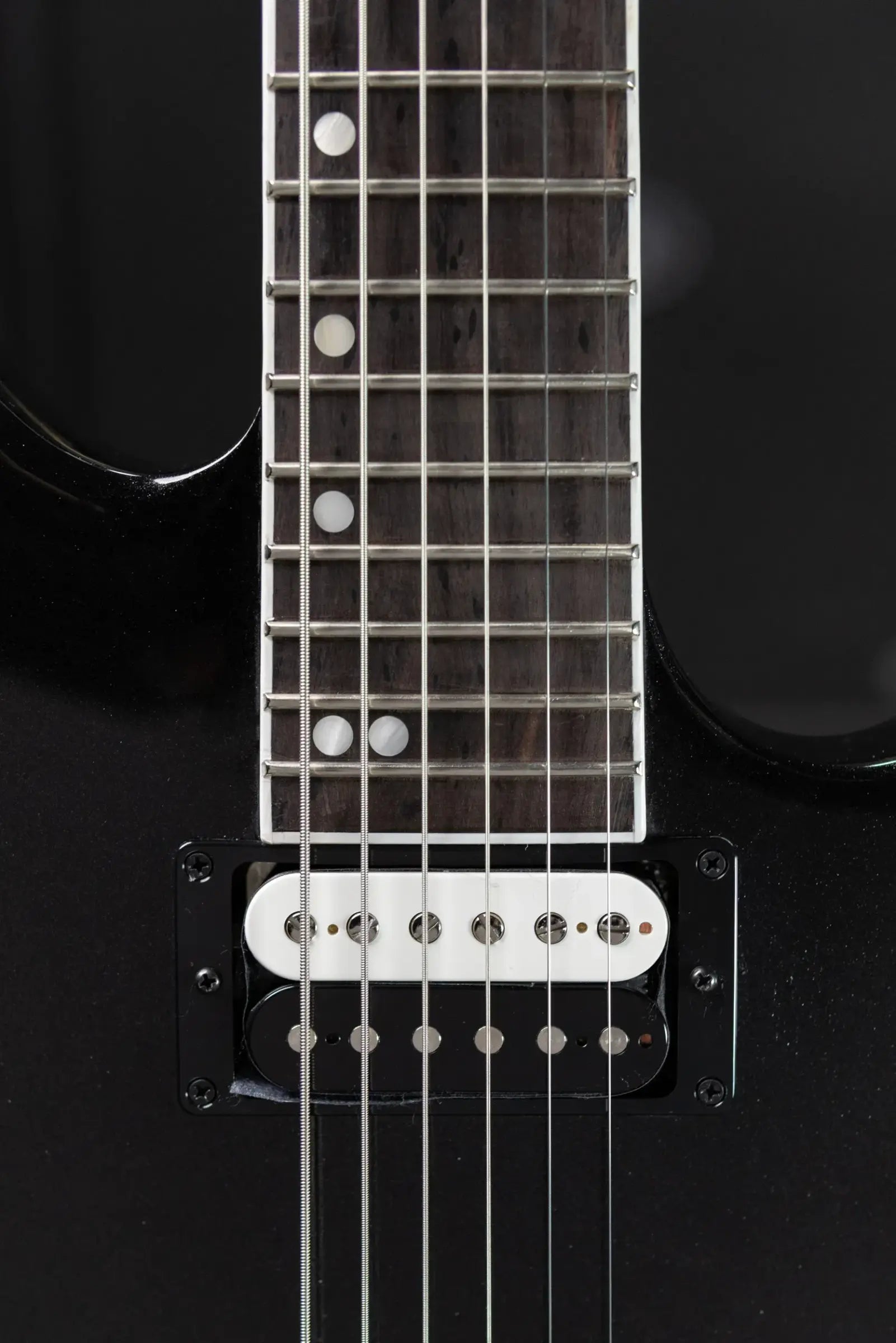 Gibson Victory Baritone Electric Guitar - Graphite Metallic with Hardshell Case