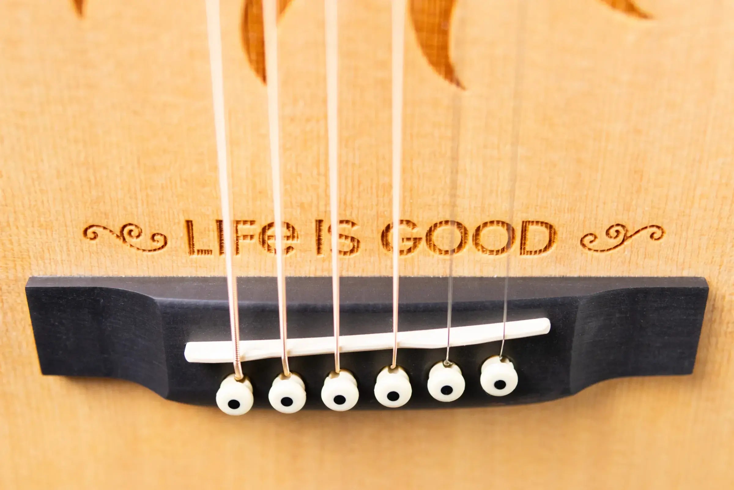 Martin LX2 Life is Good Acoustic/Electric Guitar with Gig Bag