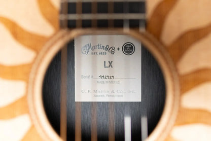 Martin LX2 Life is Good Acoustic/Electric Guitar with Gig Bag
