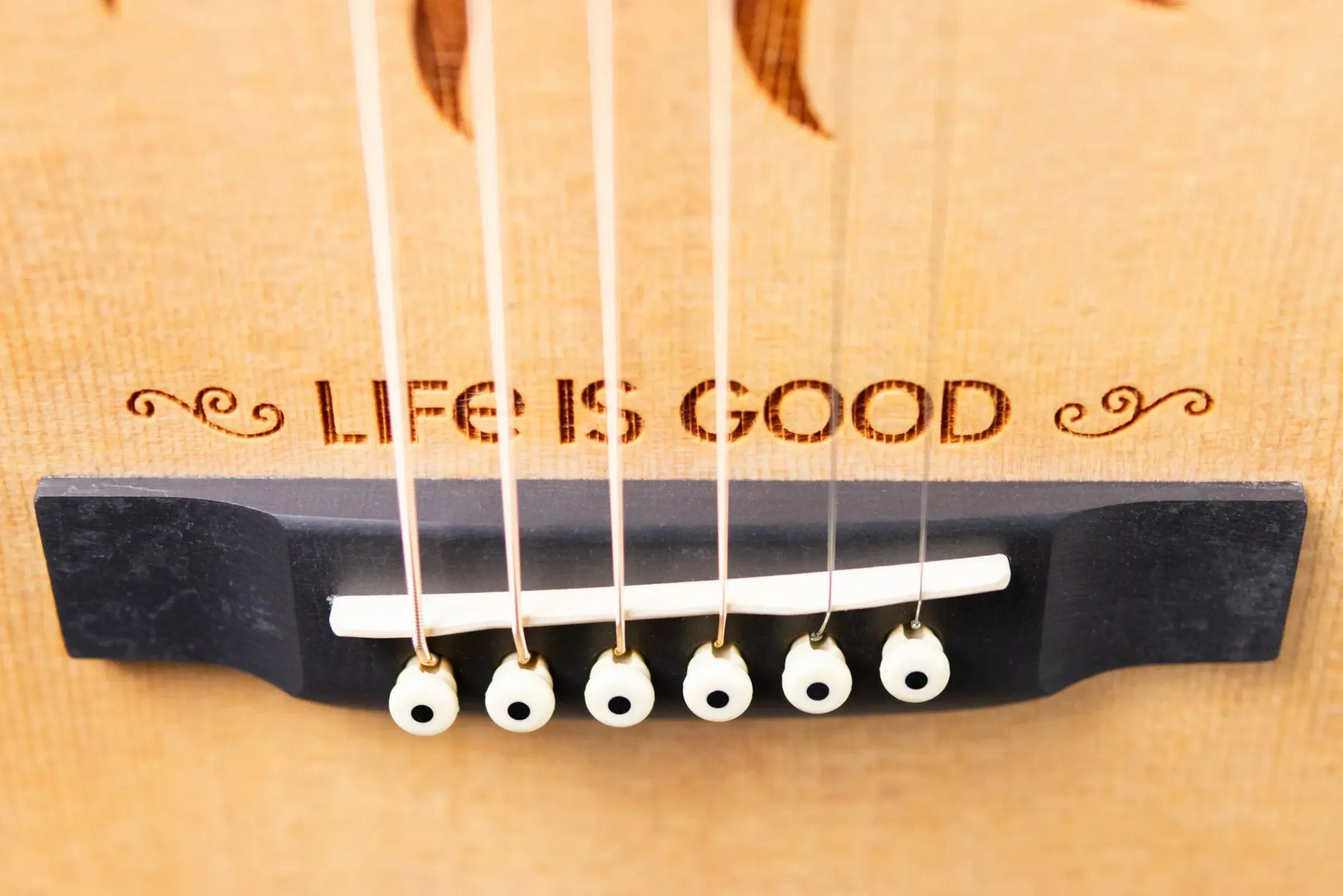 Martin LX2 Life is Good Acoustic/Electric Guitar with Gig Bag