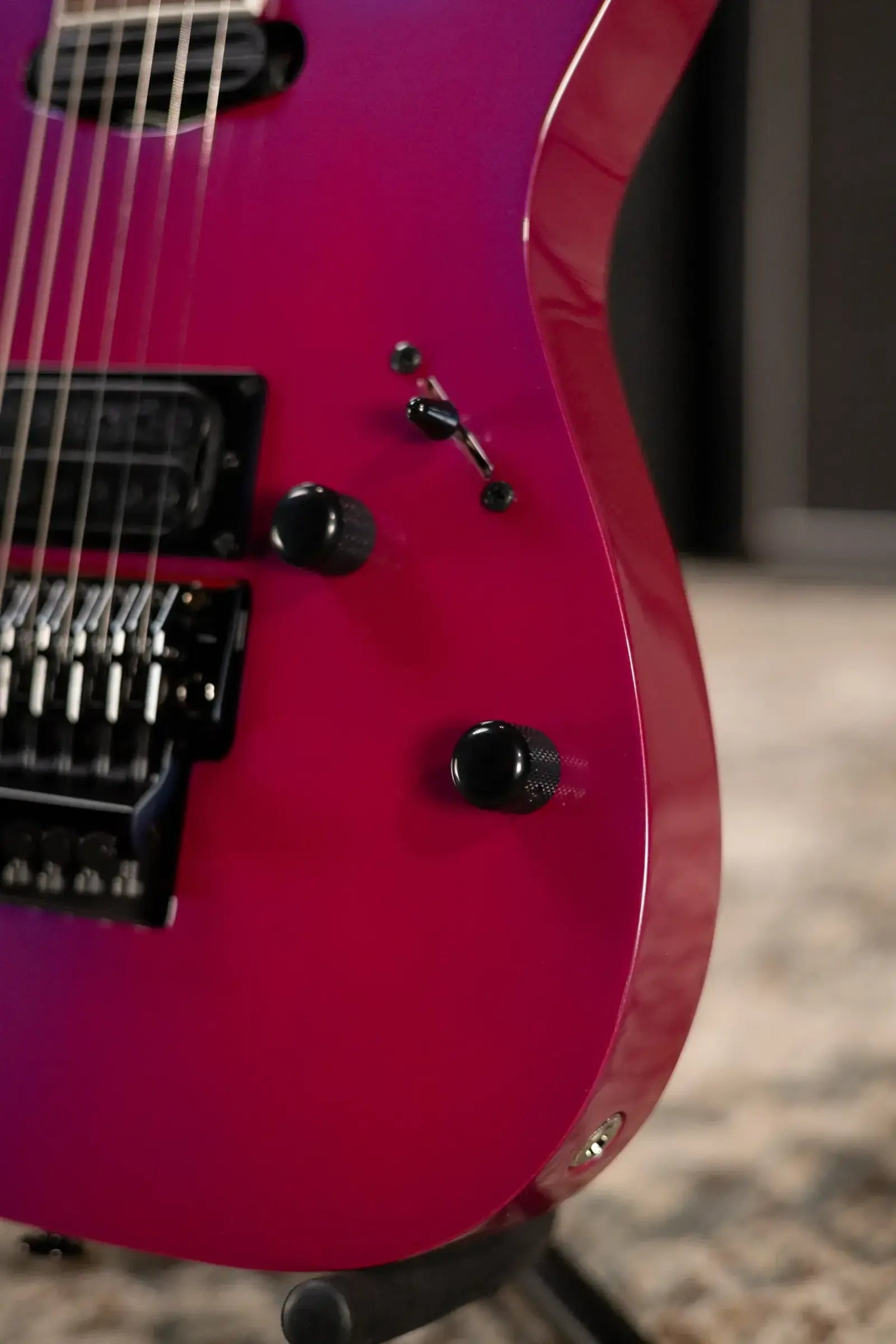 Ibanez RG565 Limited Edition Genesis Collection Electric Guitar - Purple Neon