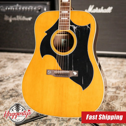 Epiphone Marcus King Signature El Dorado Acoustic/Electric Guitar - Natural with Hardshell Case