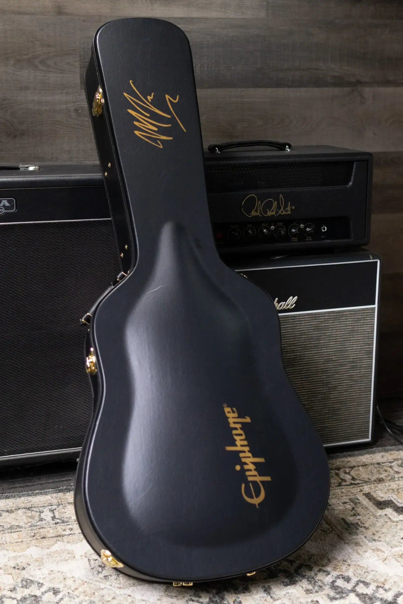 Epiphone Marcus King Signature El Dorado Acoustic/Electric Guitar - Natural with Hardshell Case