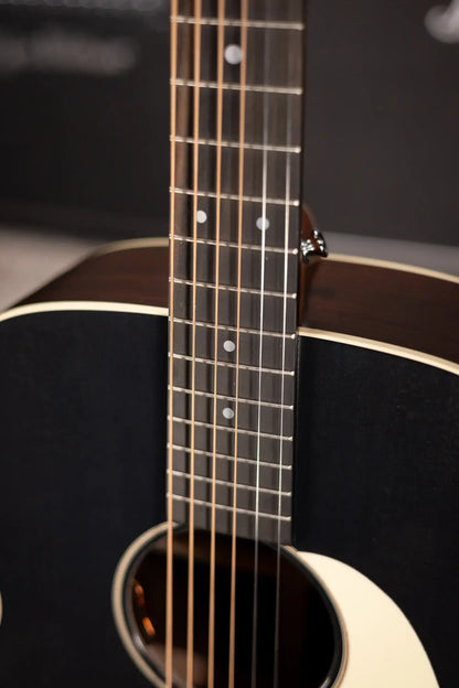 Martin J-16E Acoustic/Electric Guitar - Black Smoke with Gig Bag
