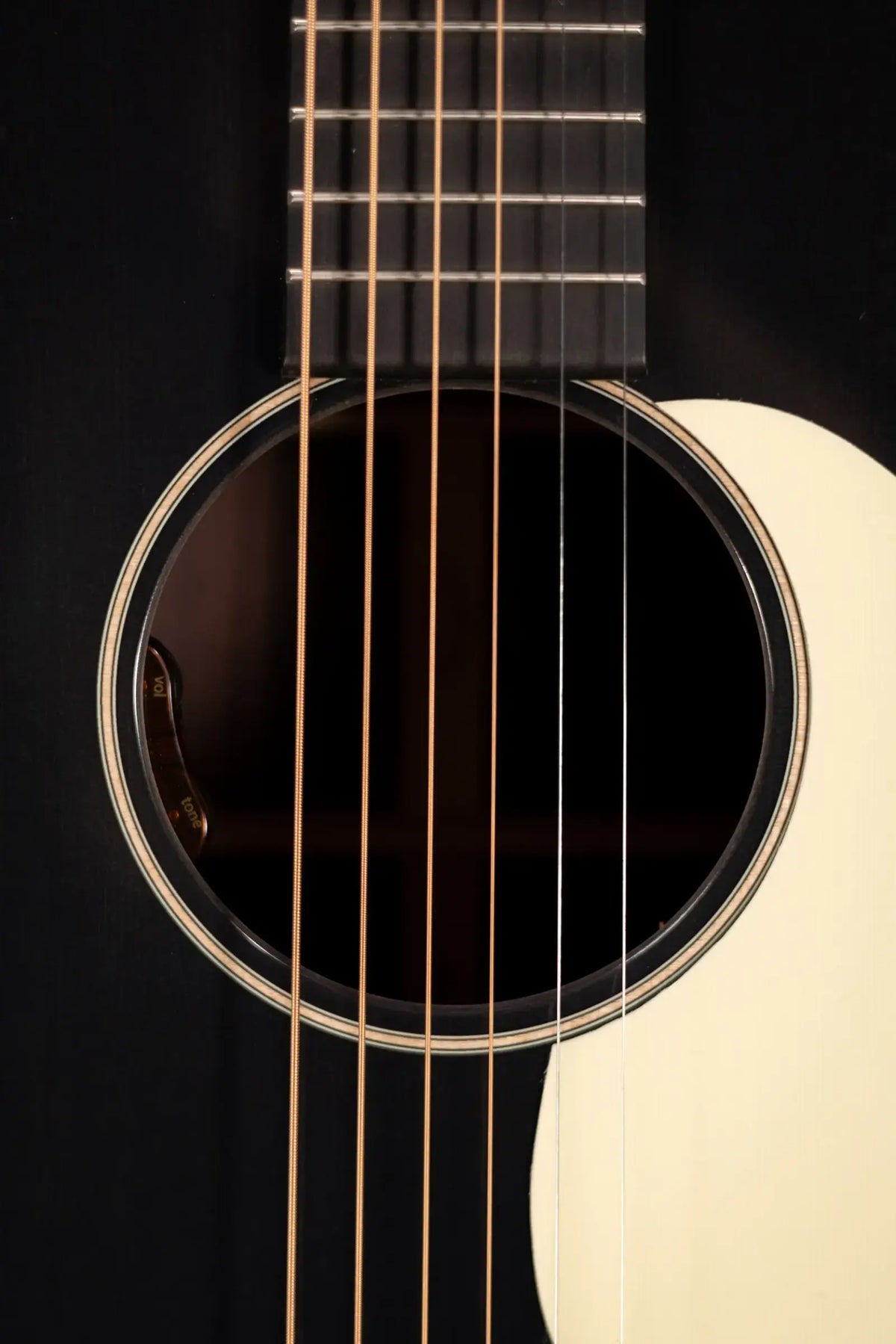 Martin J-16E Acoustic/Electric Guitar - Black Smoke with Gig Bag