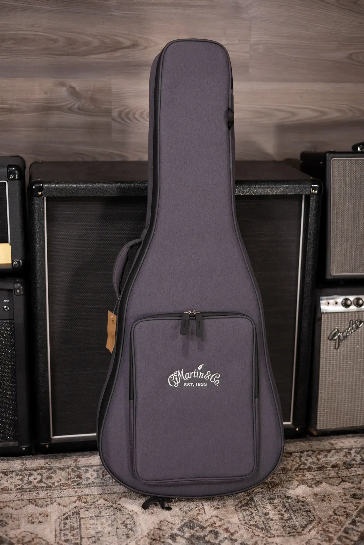Martin J-16E Acoustic/Electric Guitar - Black Smoke with Gig Bag