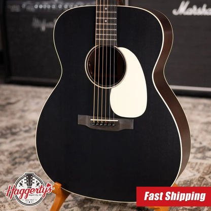 Martin J-16E Acoustic/Electric Guitar - Black Smoke with Gig Bag