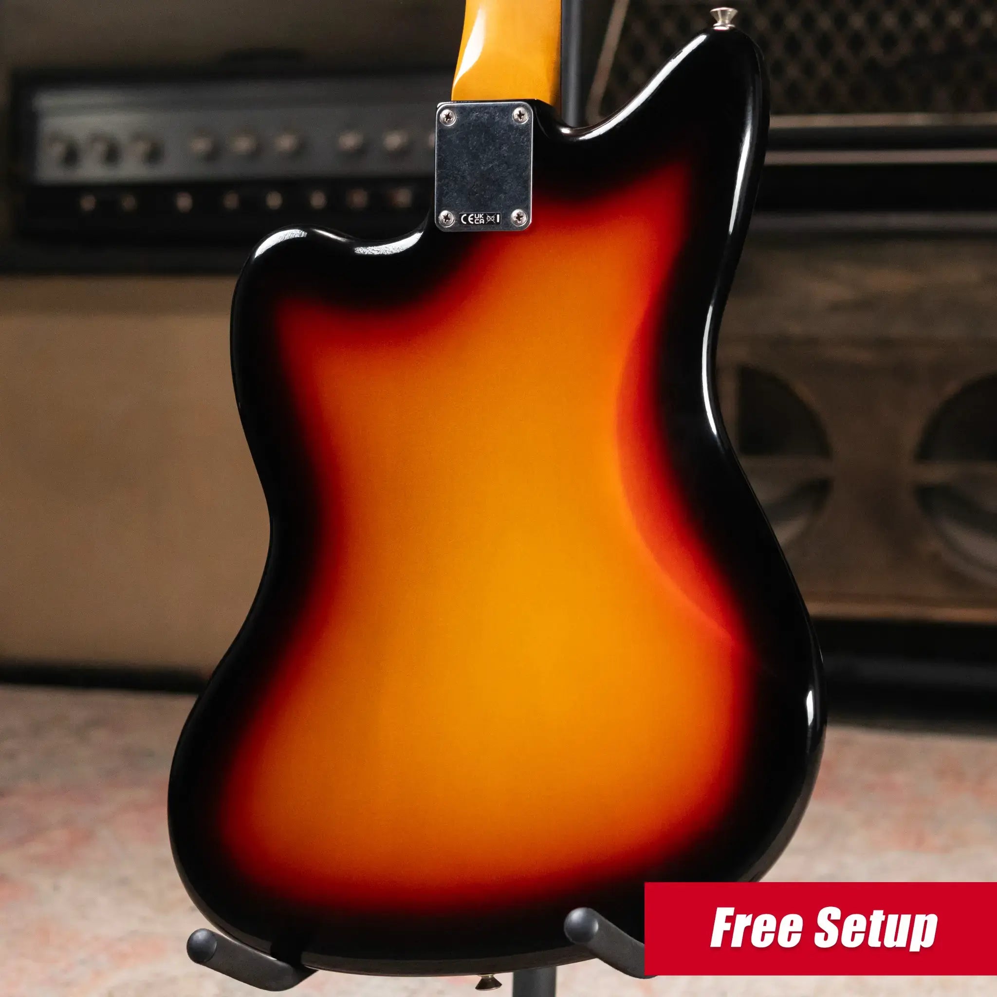 Fender Vintera II Road Worn '50s Jazzmaster Electric Guitar - 3-Color Sunburst with Hardshell Case