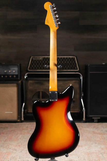 Fender Vintera II Road Worn '50s Jazzmaster Electric Guitar - 3-Color Sunburst with Hardshell Case