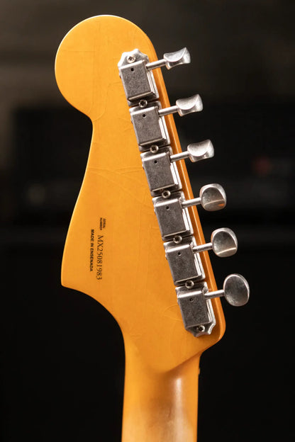 Fender Vintera II Road Worn '50s Jazzmaster Electric Guitar - Fiesta Red with Hardshell Case