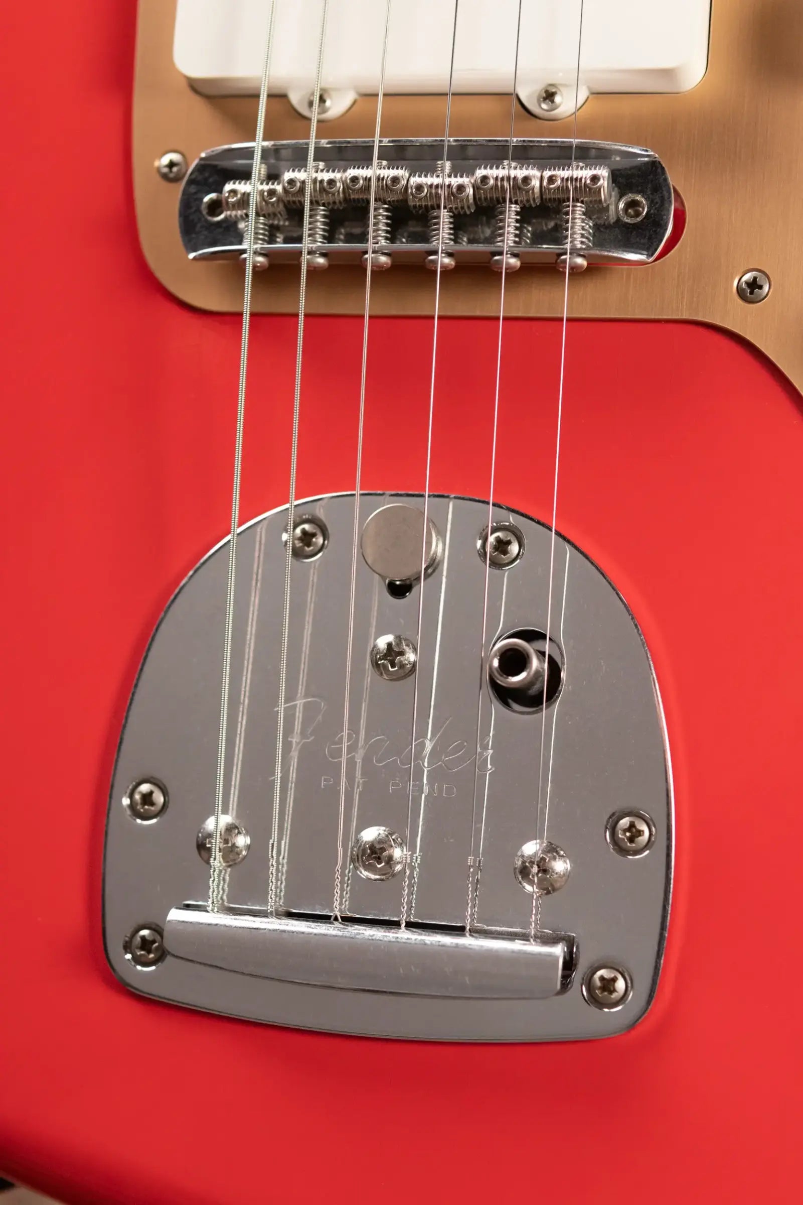 Fender Vintera II Road Worn '50s Jazzmaster Electric Guitar - Fiesta Red with Hardshell Case