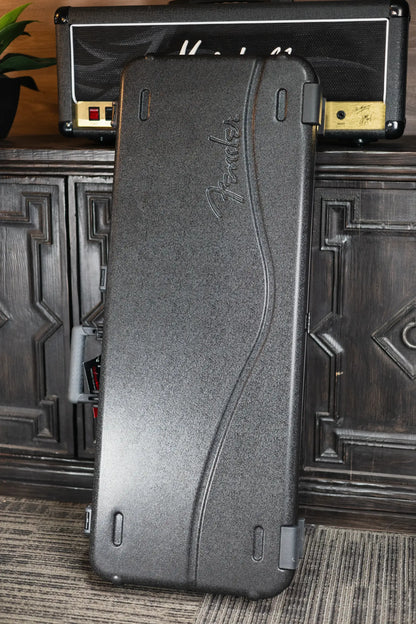 Fender Vintera II Road Worn '60s Stratocaster Electric Guitar, Maple Fingerboard - Black with Hardshell Case