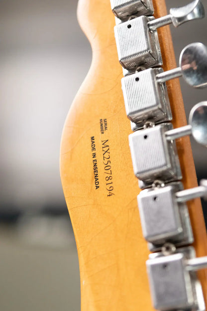 Fender Vintera II Road Worn '60s Telecaster Electric Guitar - Burgundy Mist Metallic with Hardshell Case