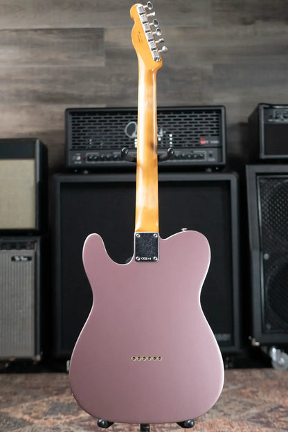 Fender Vintera II Road Worn '60s Telecaster Electric Guitar - Burgundy Mist Metallic with Hardshell Case