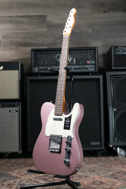 Fender Vintera II Road Worn '60s Telecaster Electric Guitar - Burgundy Mist Metallic with Hardshell Case
