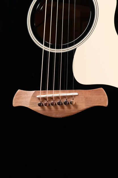 Taylor Gold Label 514e Super Auditorium Acoustic/Electric Guitar - Blacktop with Hardshell Case