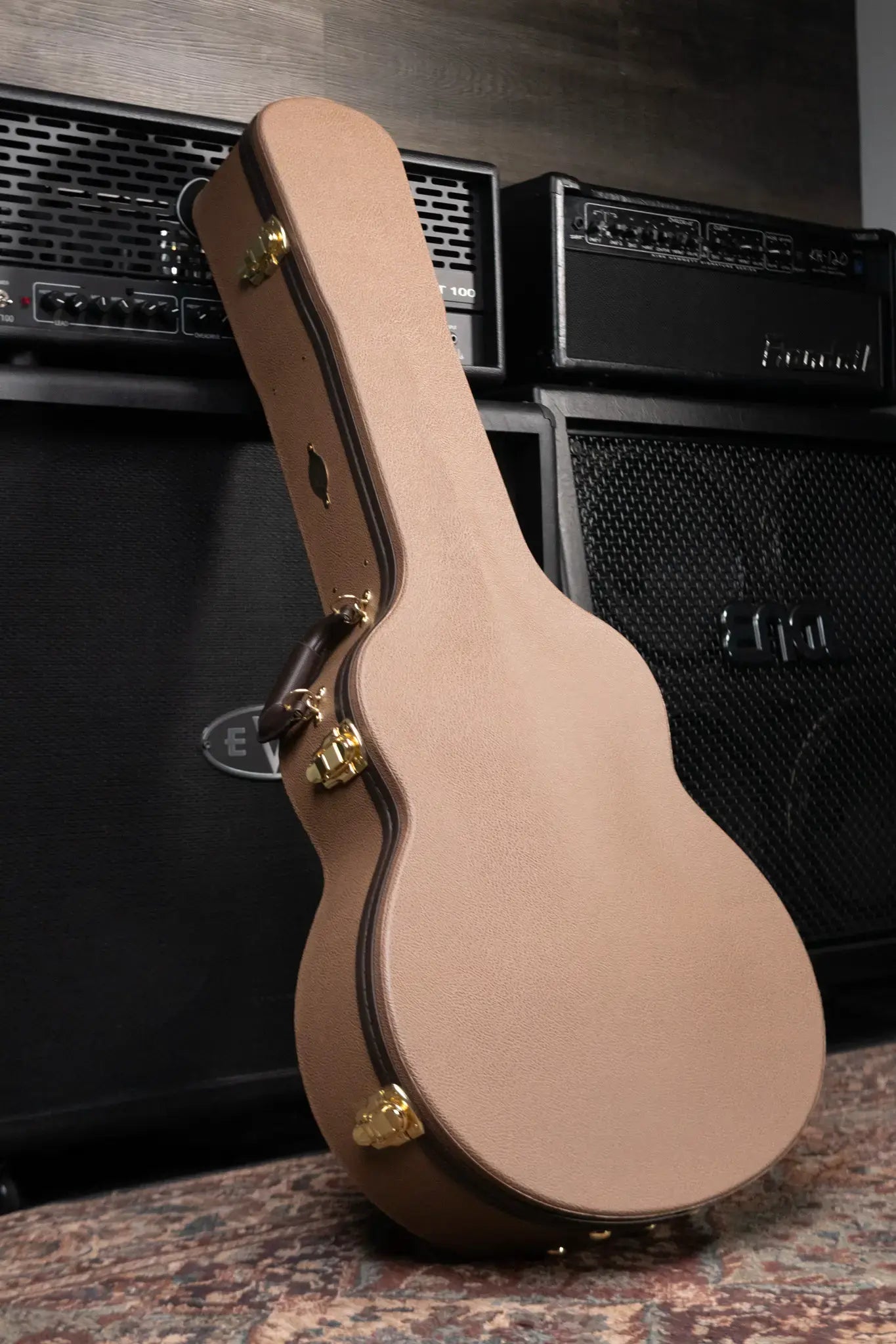 Taylor Gold Label 514e Super Auditorium Acoustic/Electric Guitar - Blacktop with Hardshell Case