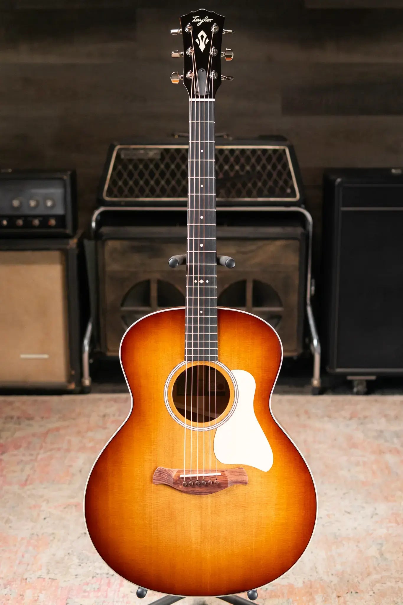Taylor Gold Label 514e Super Auditorium Acoustic/Electric Guitar - Sunburst with Cream Pickguard and Hardshell Case
