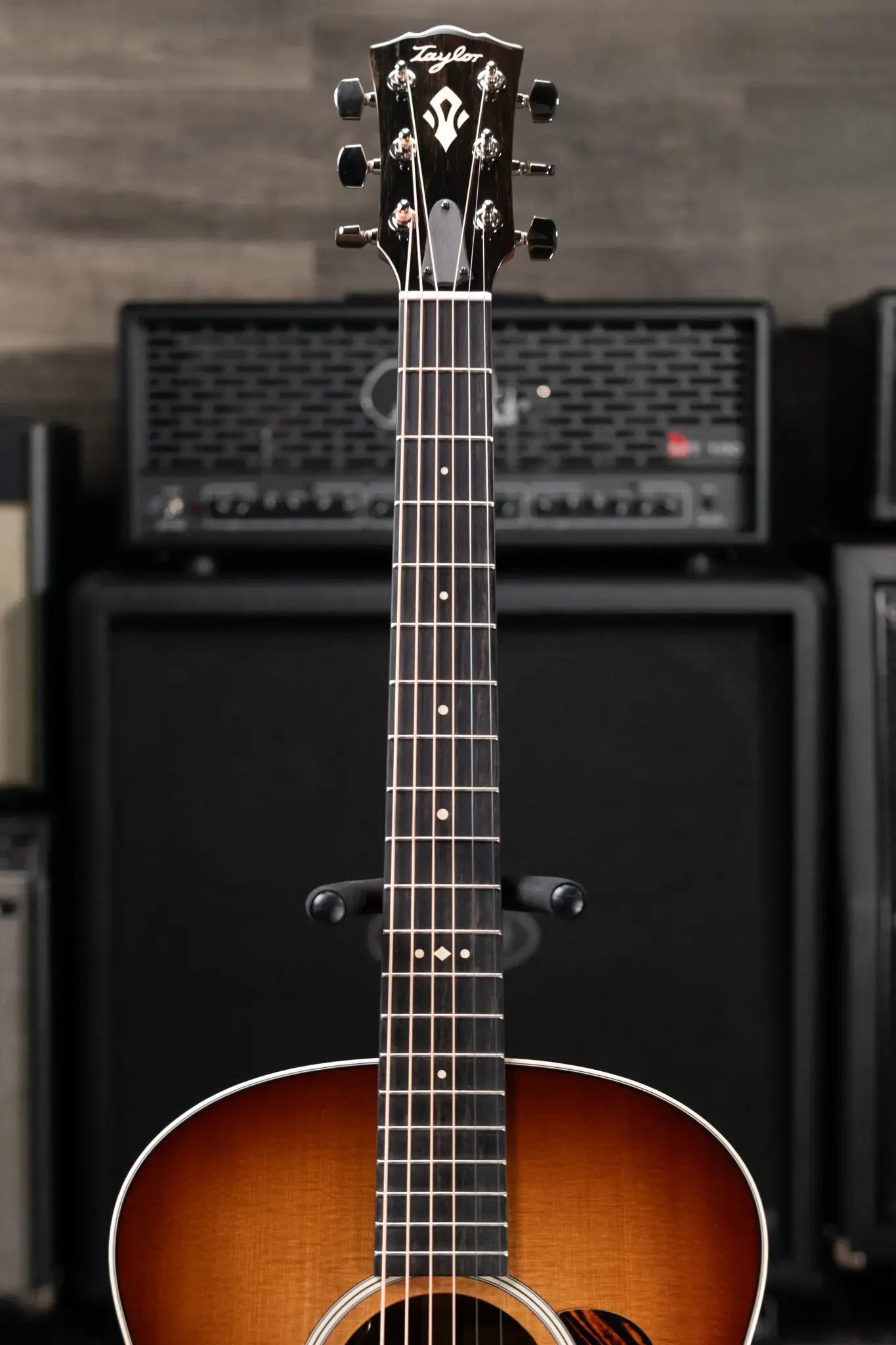 Taylor Gold Label 514e Super Auditorium Acoustic/Electric Guitar - Sunburst with Firestripe Pickguard and Hardshell Case - Demo
