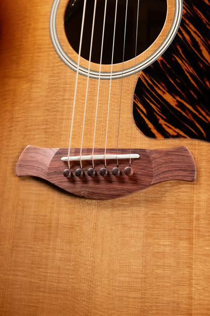 Taylor Gold Label 514e Super Auditorium Acoustic/Electric Guitar - Sunburst with Firestripe Pickguard and Hardshell Case