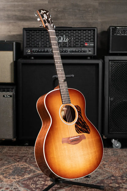 Taylor Gold Label 514e Super Auditorium Acoustic/Electric Guitar - Sunburst with Firestripe Pickguard and Hardshell Case - Demo