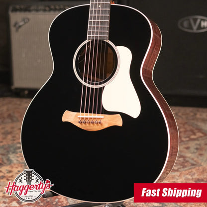 Taylor Gold Label 714e Super Auditorium Acoustic/Electric Guitar - Blacktop with Hardshell Case