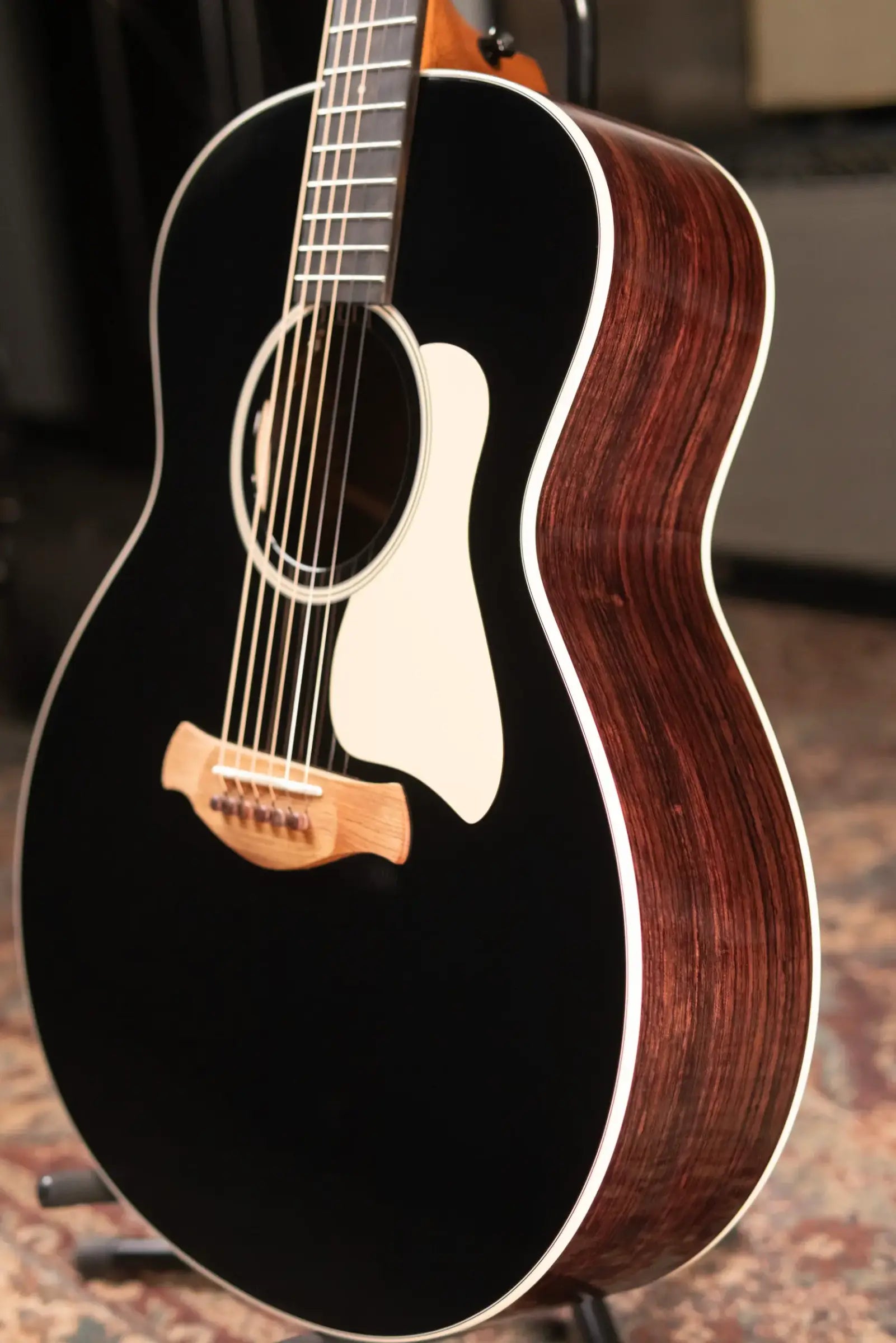 Taylor Gold Label 714e Super Auditorium Acoustic/Electric Guitar - Blacktop with Hardshell Case