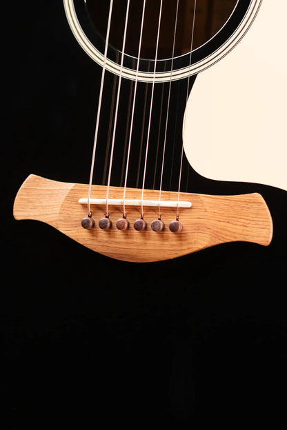 Taylor Gold Label 714e Super Auditorium Acoustic/Electric Guitar - Blacktop with Hardshell Case