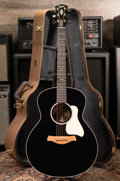 Taylor Gold Label 714e Super Auditorium Acoustic/Electric Guitar - Blacktop with Hardshell Case