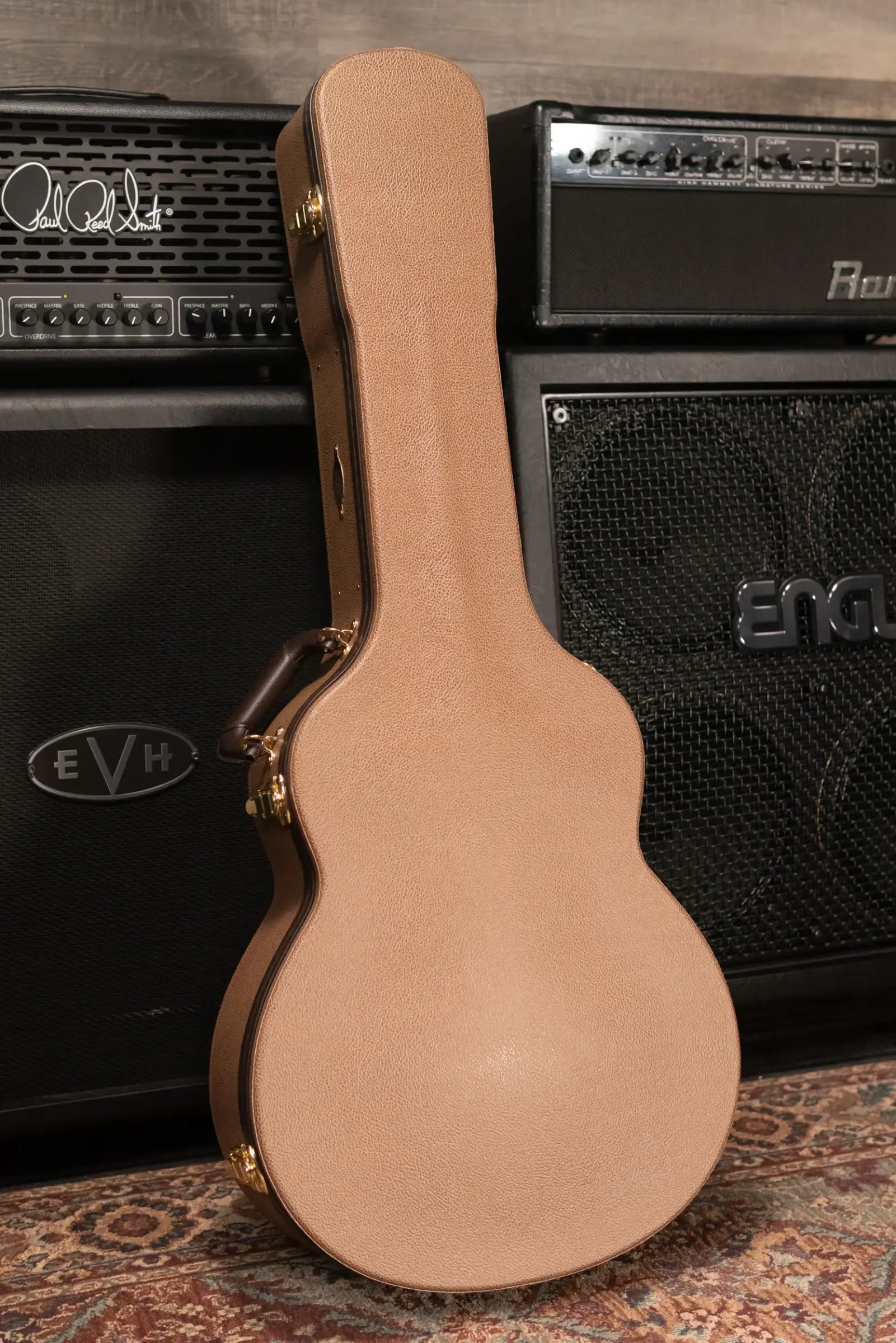 Taylor Gold Label 714e Super Auditorium Acoustic/Electric Guitar - Blacktop with Hardshell Case