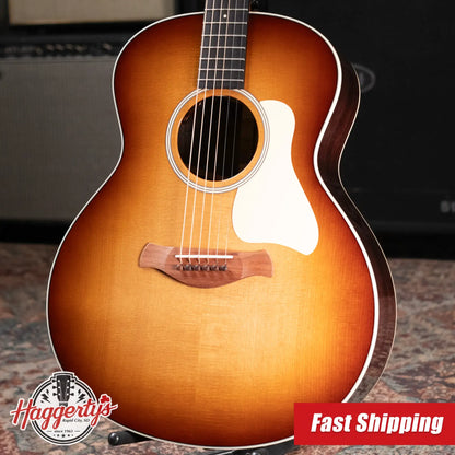 Taylor Gold Label 714e Super Auditorium Acoustic/Electric Guitar - Sunburst with Cream Pickguard and Hardshell Case