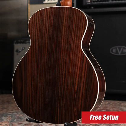 Taylor Gold Label 714e Super Auditorium Acoustic/Electric Guitar - Sunburst with Cream Pickguard and Hardshell Case