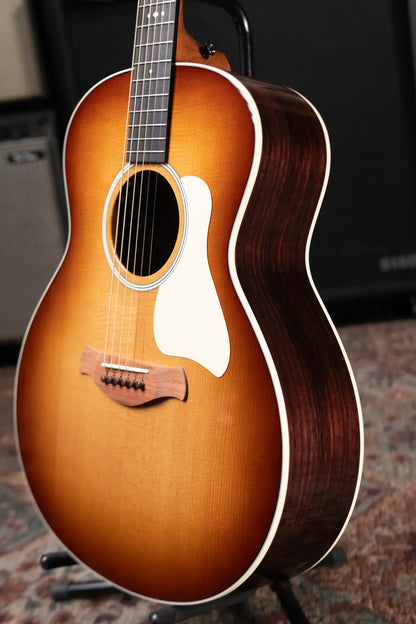 Taylor Gold Label 714e Super Auditorium Acoustic/Electric Guitar - Sunburst with Cream Pickguard and Hardshell Case