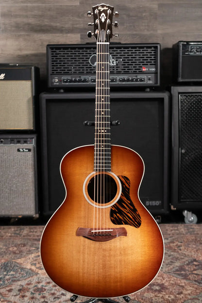 Taylor Gold Label 714e Super Auditorium Acoustic/Electric Guitar - Sunburst with Firestripe Pickguard and Hardshell Case