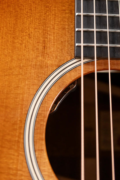 Taylor Gold Label 714e Super Auditorium Acoustic/Electric Guitar - Sunburst with Firestripe Pickguard and Hardshell Case