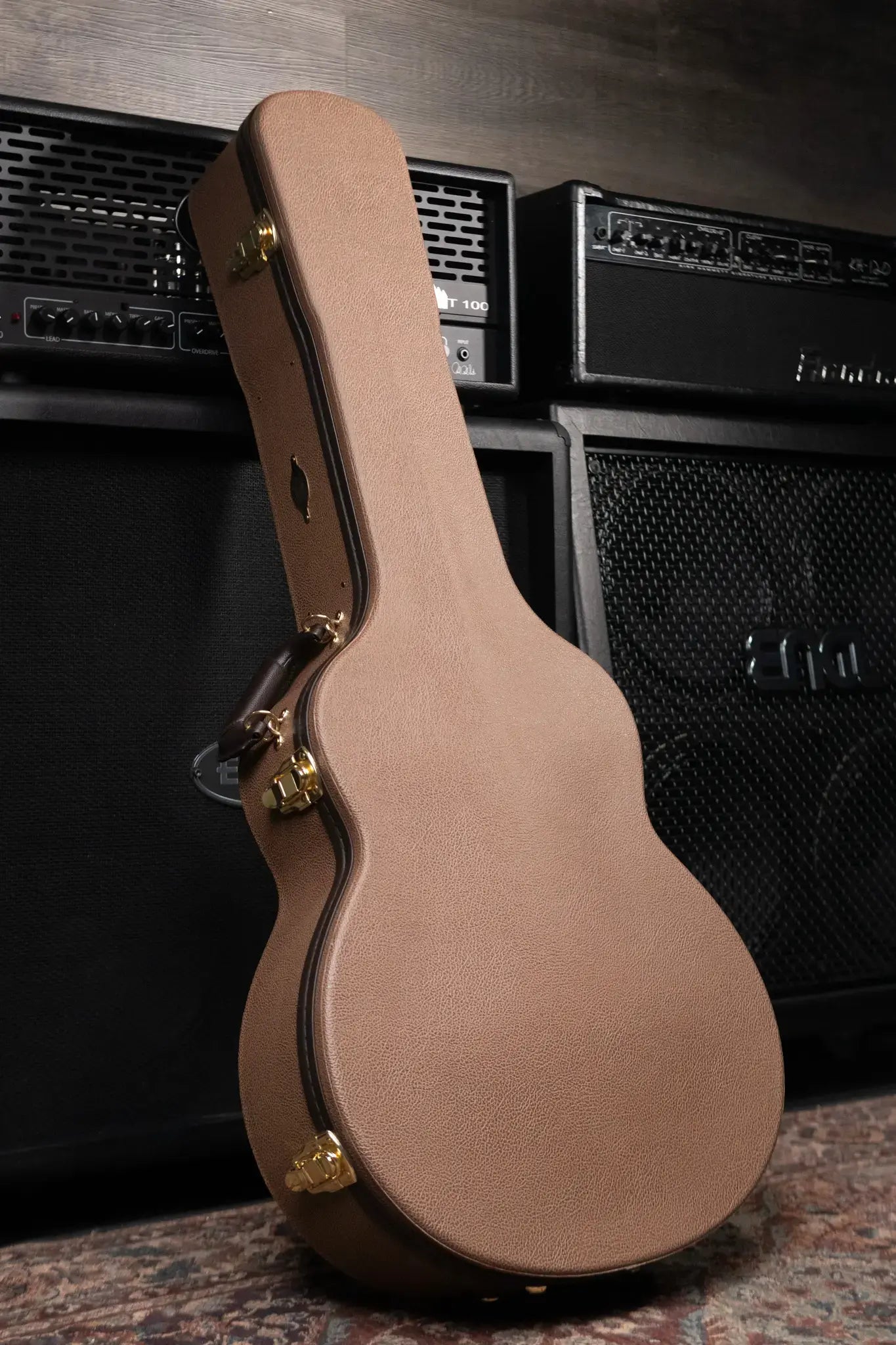 Taylor Gold Label 714e Super Auditorium Acoustic/Electric Guitar - Sunburst with Firestripe Pickguard and Hardshell Case