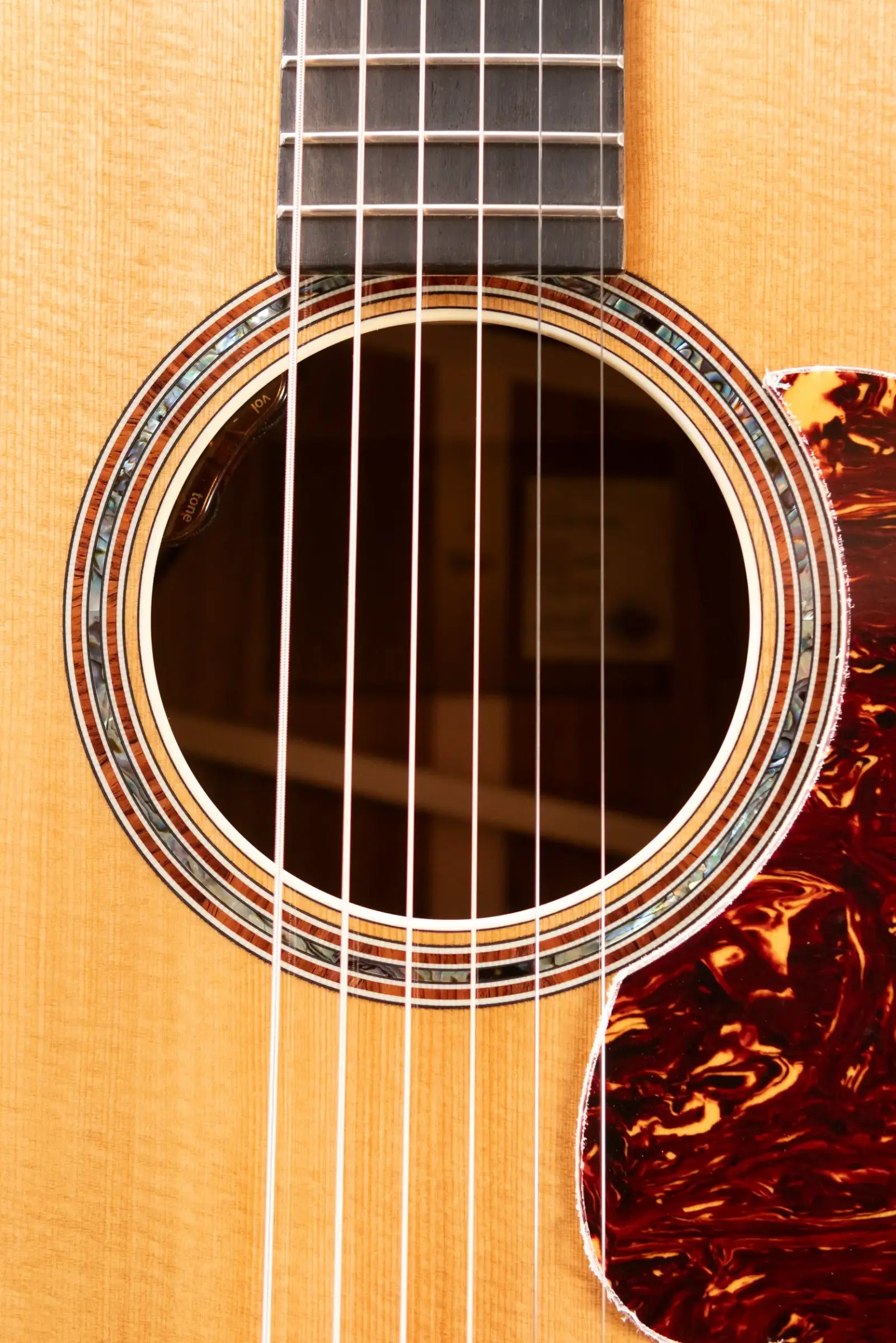 Taylor Gold Label 817e Grand Pacific Acoustic/Electric Guitar - Natural Top with Hardshell Case