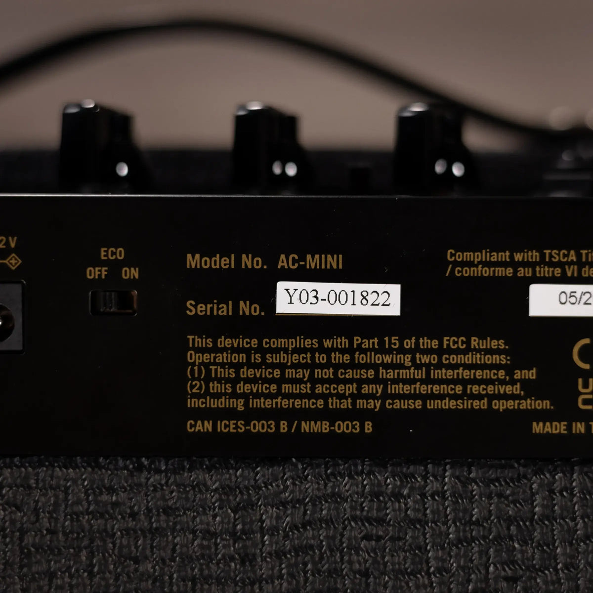 Vox AC Mini Guitar Amplifier - 10 Watts