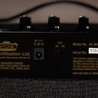 Vox AC Mini Guitar Amplifier - 10 Watts