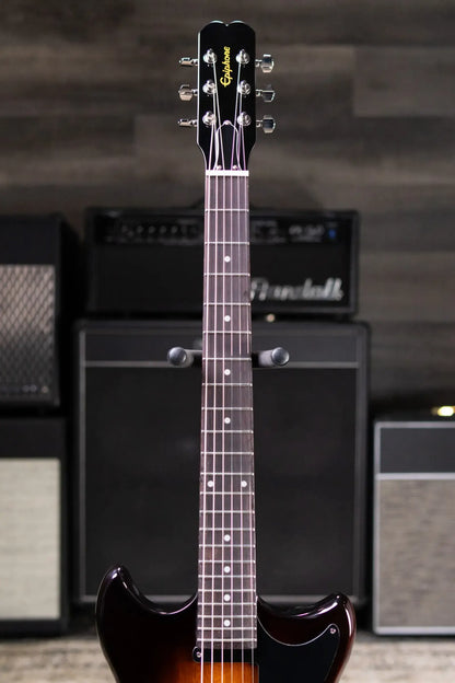 Epiphone Joan Jett Signature Olympic Special Electric Guitar - Vintage Sunburst with Gig Bag