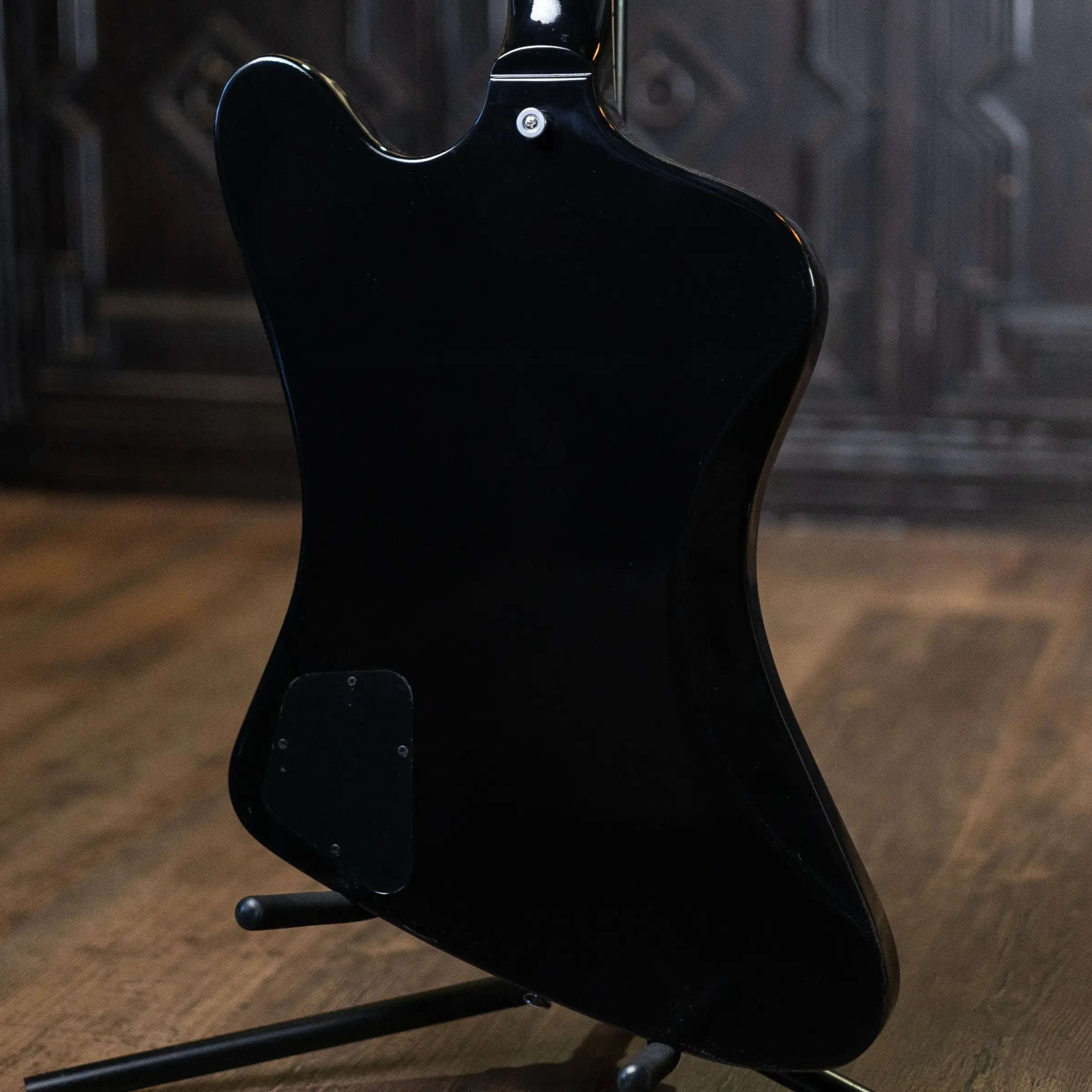 Gibson Firebird Platypus Electric Guitar - Ebony with Hardshell Case