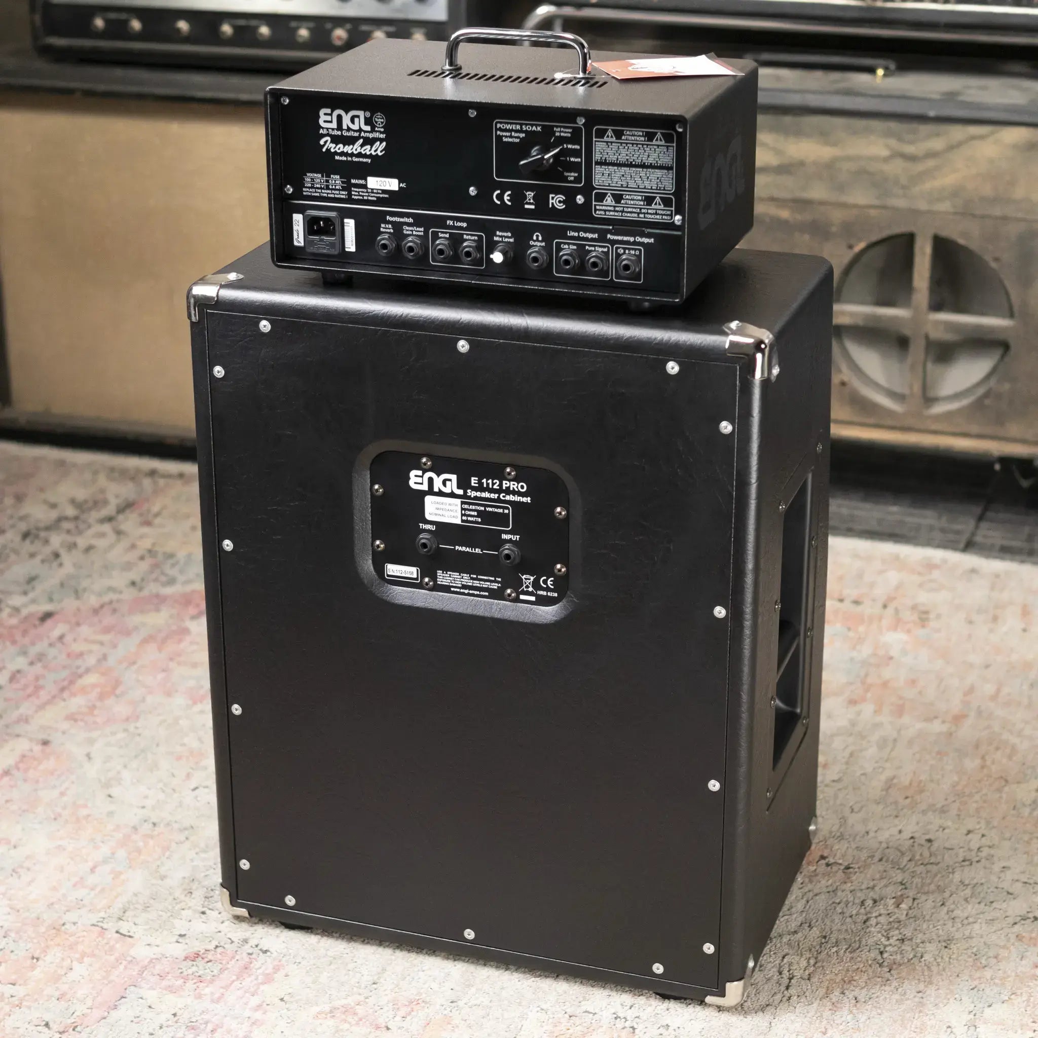 ENGL 20-Watt Ironball Head and 1x12” 60-Watt Cabinet - Used