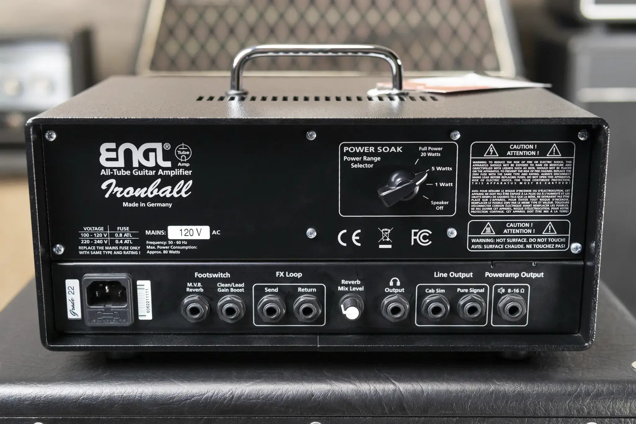 ENGL 20-Watt Ironball Head and 1x12” 60-Watt Cabinet - Used
