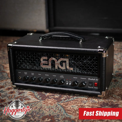 ENGL Fireball 25 E633 2-Channel 25 Watt Guitar Tube Amp Head - Black - Used